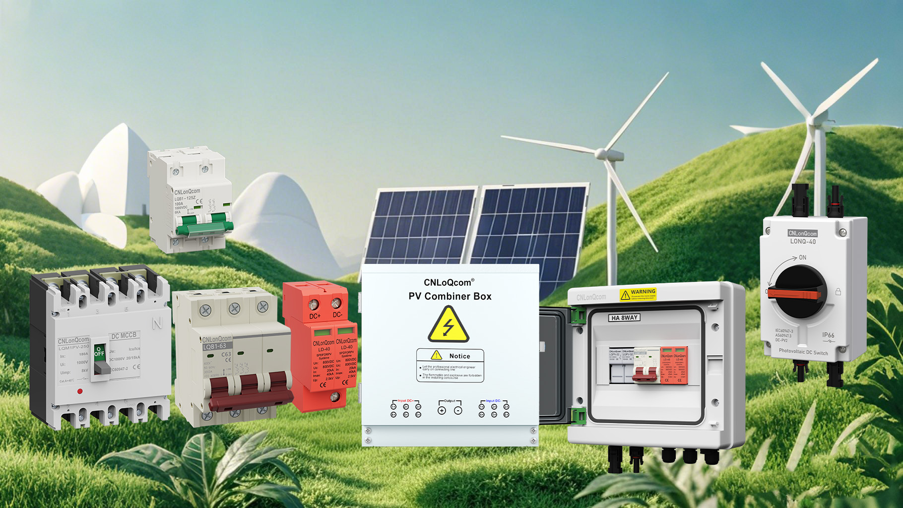 Ефективни и надеждни PV електрически решения - CNLONQCOM дава възможност на вашето бъдеще за зелена енергия