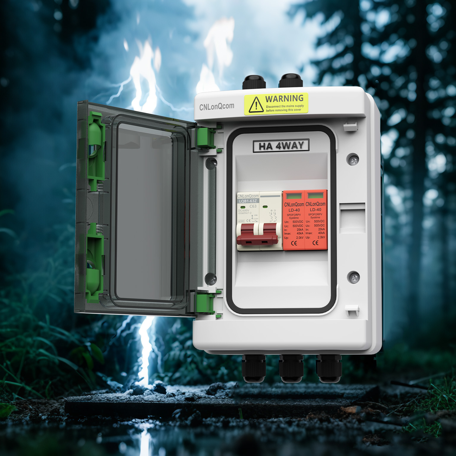 LQX-DC500V-1-1 PV Combiner Box Техническа бяла хартия
