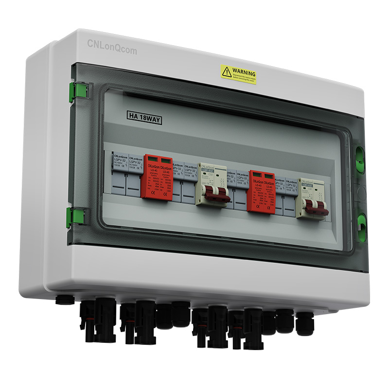 PV Combiner Box 4 в 2 Out DC500V